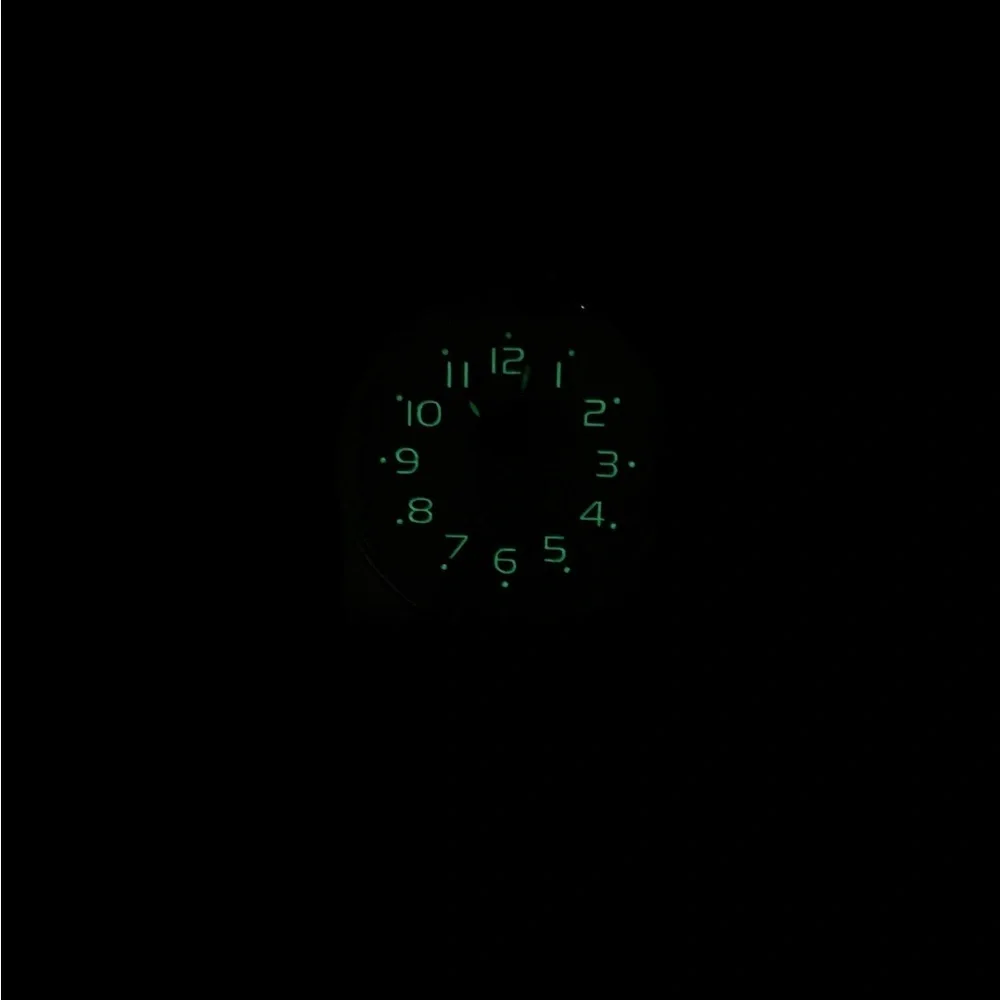Silver Quartz Analog Alarm Clock Heavy Duty